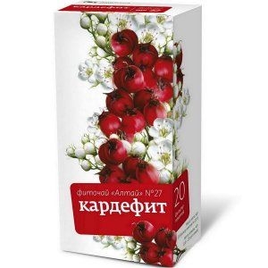 Фиточай "Алтай" №27 Кардефит, 20 фильтр-пакетов х 2 г