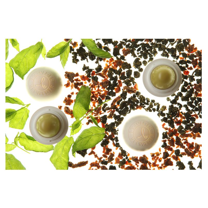 Растительный бальзам для губ с мелиссой, экстрактом зеленого чая и прополисом Belweder, 7,5 г