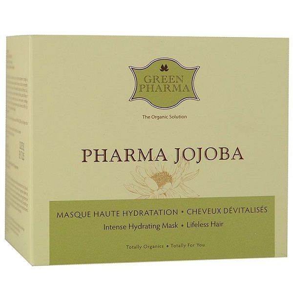 Экспресс-маска высокой степени увлажнения "Pharma Jojoba" Green Pharma, 250 мл.