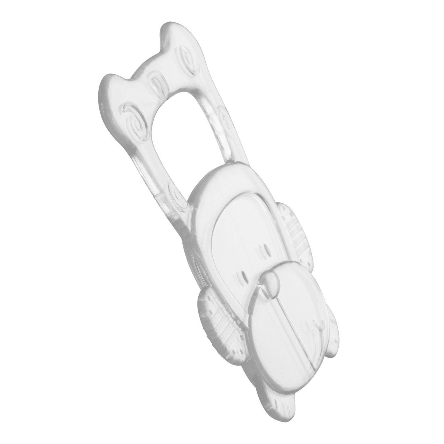 Прорезыватель силиконовый Озорная компания Курносики с 4 месяцев 23073, 2 шт