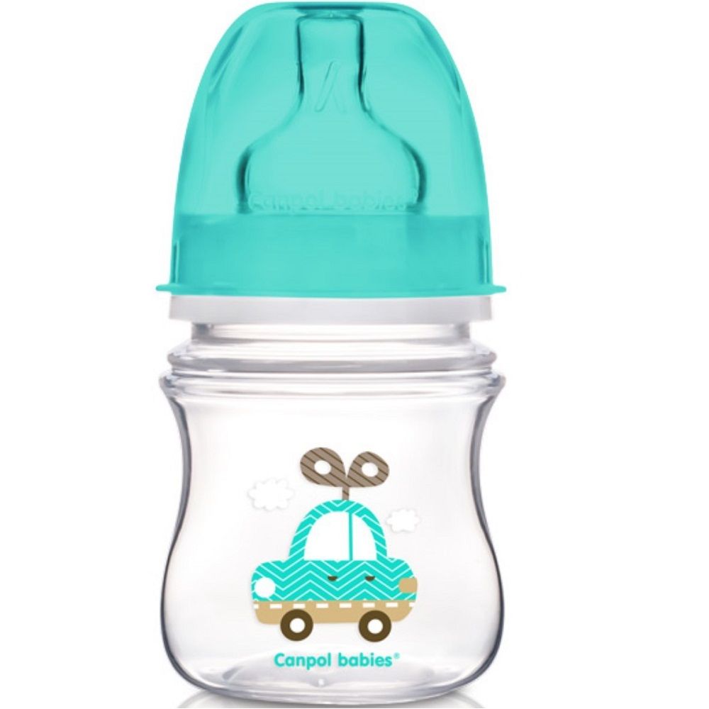 Бутылочка для кормления антиколиковая с широким горлом Canpol Babies EasyStart Toys от 0 месяцев 120 мл