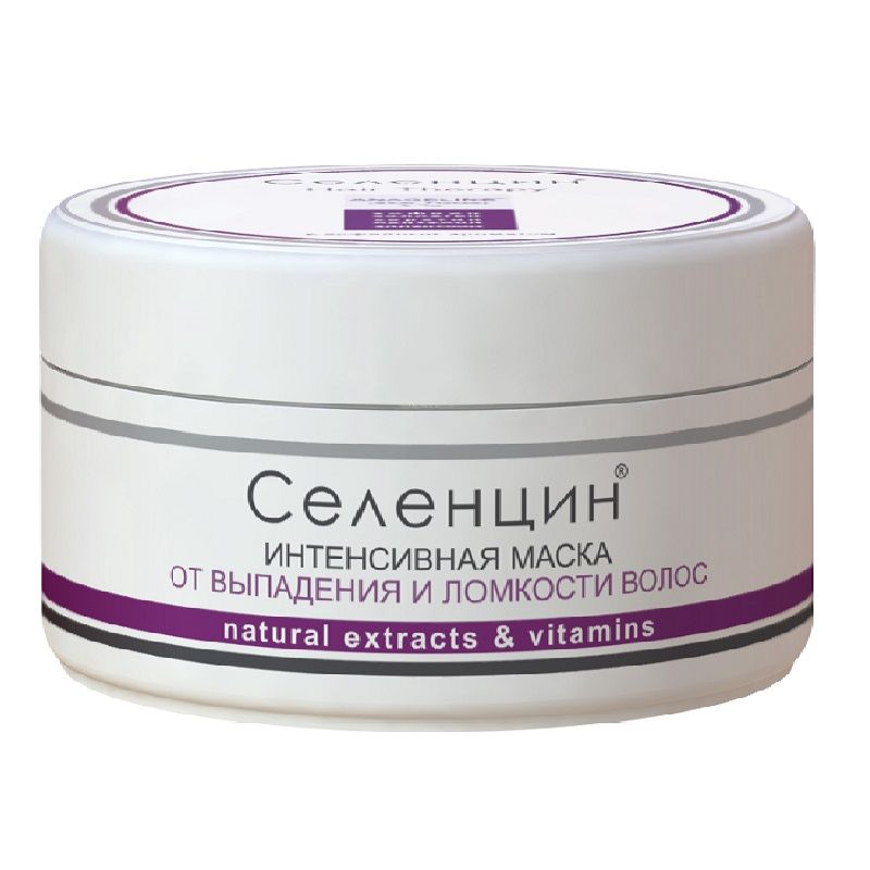 Маска интенсивная Hair Therapy от выпадения и ломкости волос Селенцин, 150 мл