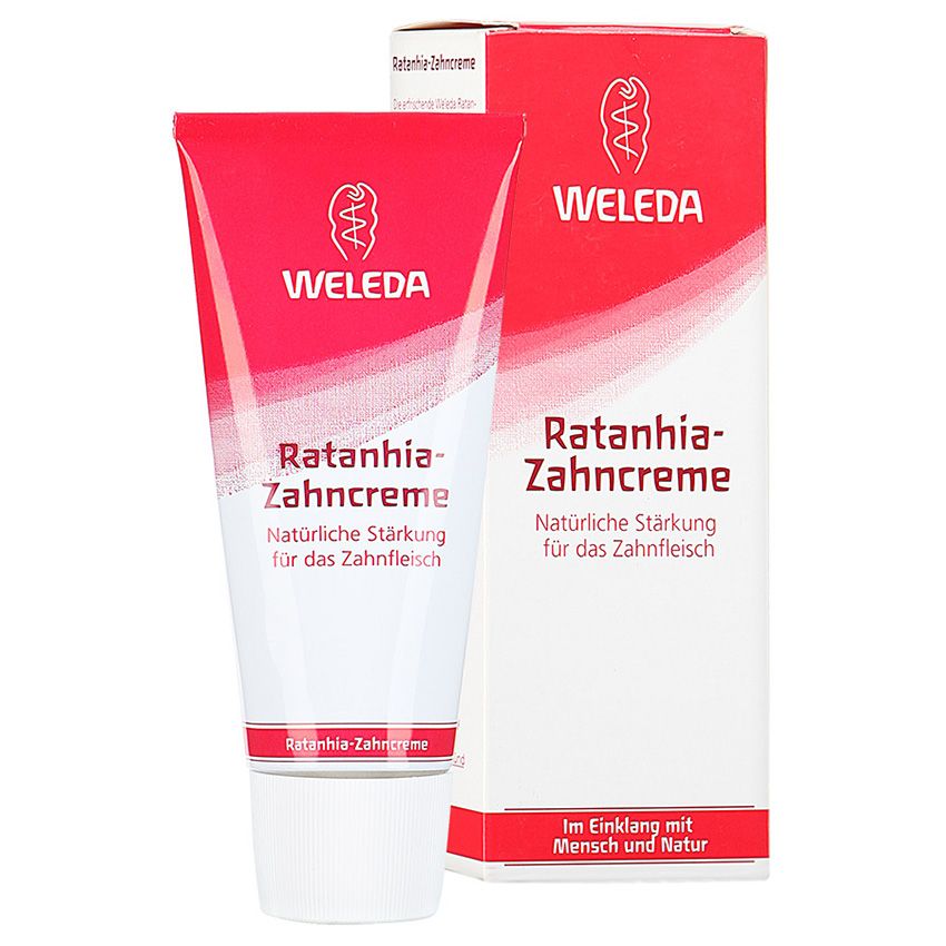 Зубная паста ратания растительная Weleda, 75 мл