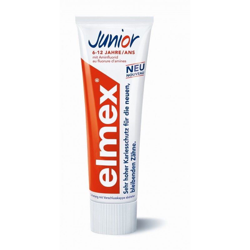 Зубная паста юниор от 6 до 12 лет Colgate Elmex , 75 мл