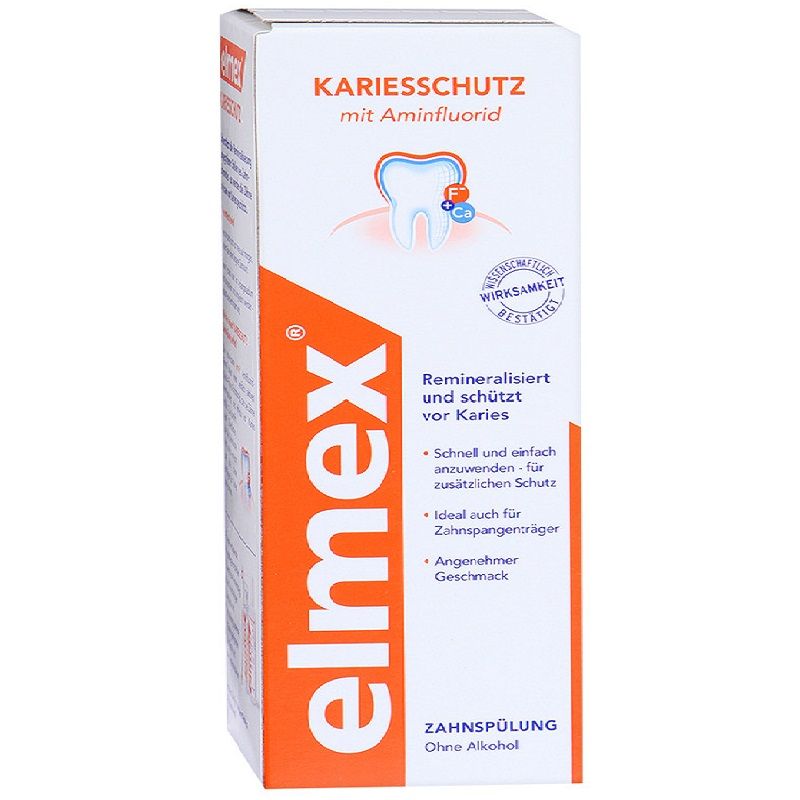 Ополаскиватель для полости рта защита от кариеса Colgate Elmex, 400 мл