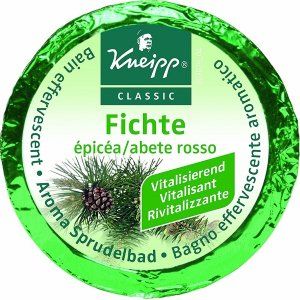 Соль для ванн Kneipp Еловая шипучие таблетки, 80 г