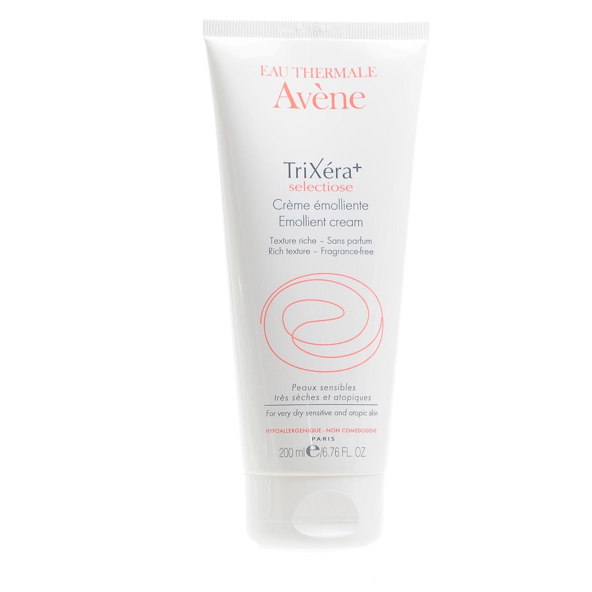 Смягчающий крем TriXera+selectiose снимает раздражение и зуд Avene, 200 мл