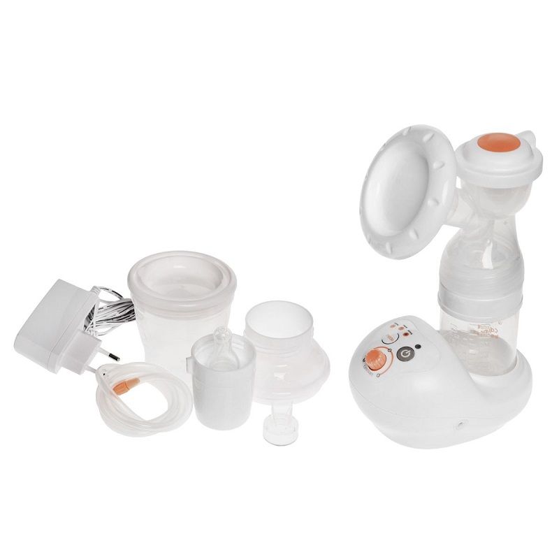 Молокоотсос электрический EasyStart с бутылочкой Canpol Babies