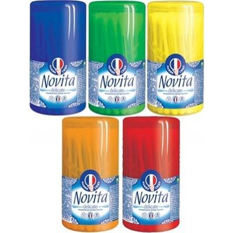 Ватные палочки косметические Novita, 50 шт