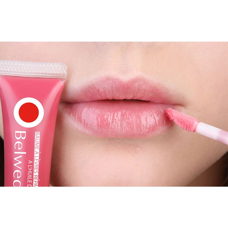 Восстанавливающий жидкий бальзам для губ с розовым маслом Belweder, 7 мл