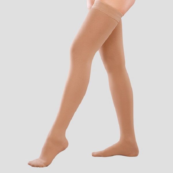 Компрессионные чулки Venoteks Comfort 1 (15-21 мм.рт.ст.) бежевые, размер L (1С202)