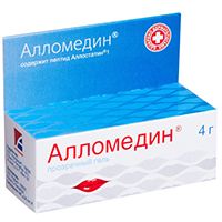 Гель косметический для ухода за кожей Алломедин, 4 г
