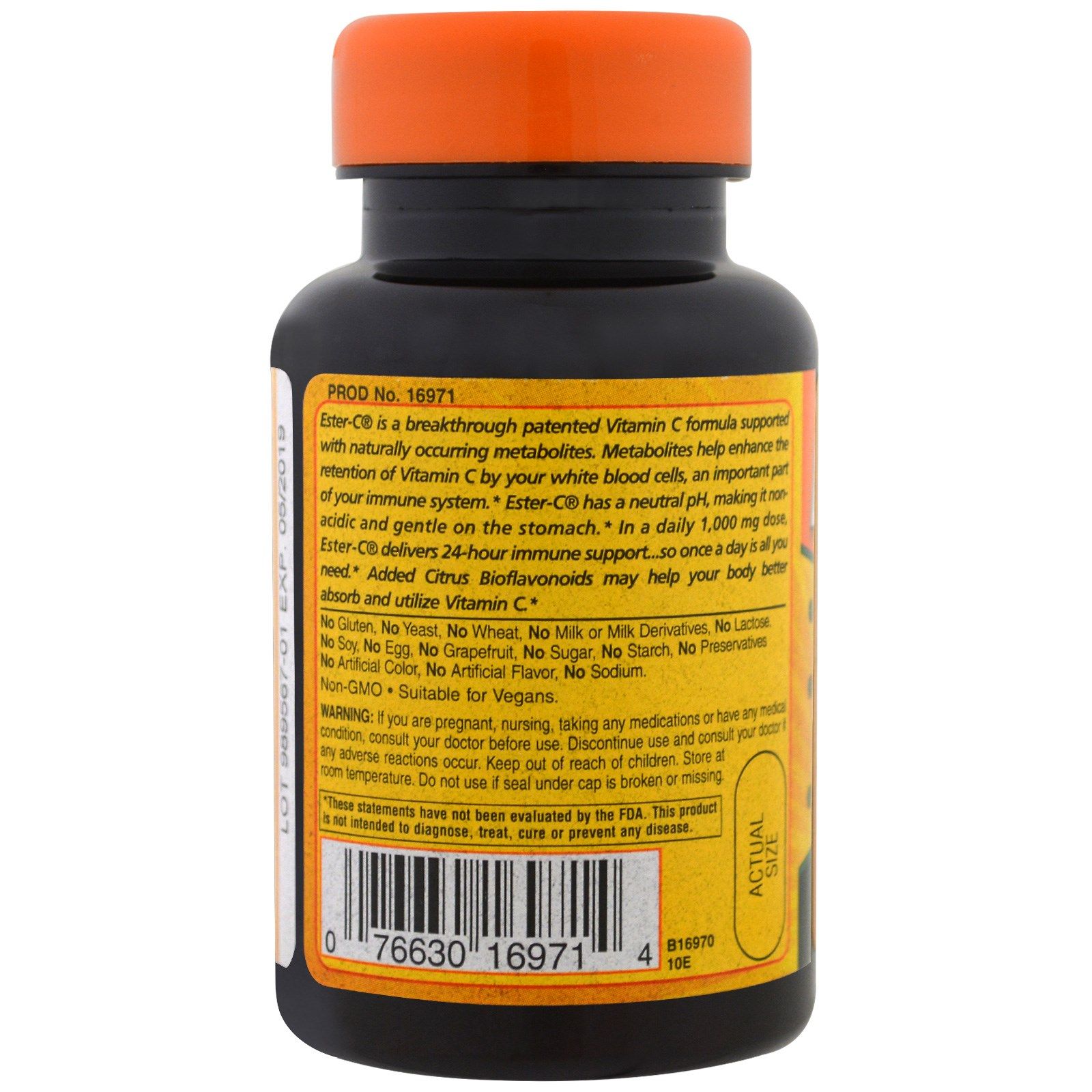 Эстер Си Ester-C 500 мг Now Foods, 90 шт