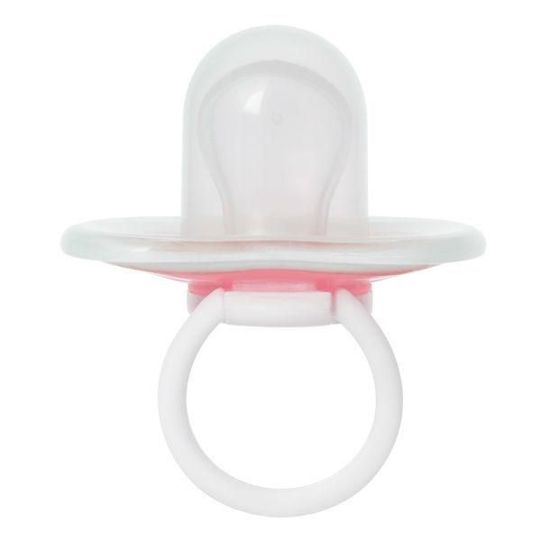 Пустышка силиконовая ортодонтическая бабочка с кольцом от 6 мес. Мир Детства, 1 шт