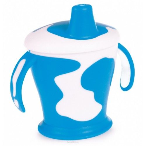 Чашка непроливайка с ручками Little Cow от 9 мес. Canpol Babies, 250 мл
