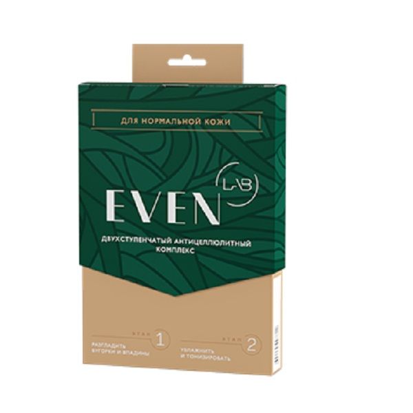 Антицеллюлитный косметический комплекс Even Lab для нормальной кожи