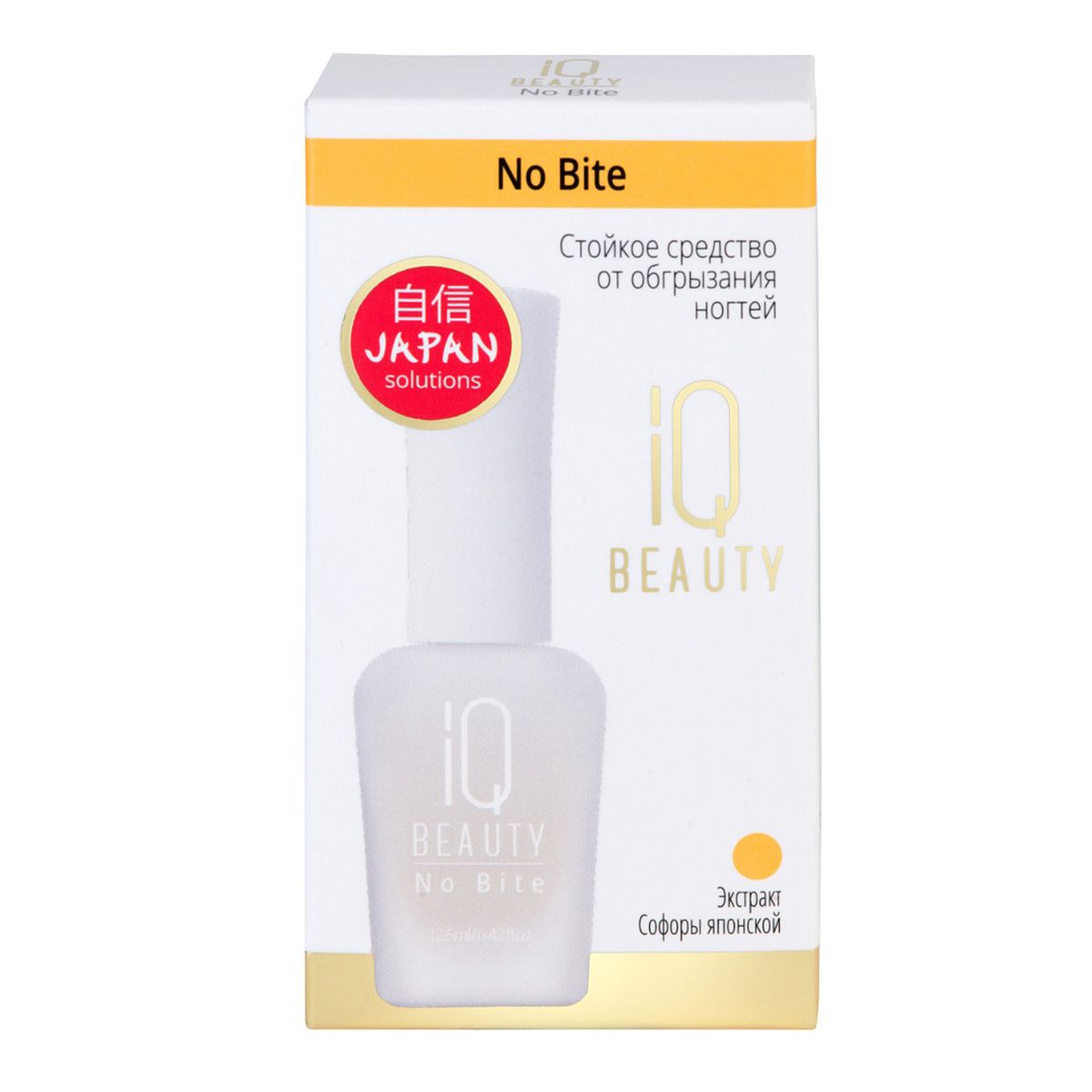 Средство для ногтей No Bite от обгрызания IQ Beauty, 12.5 мл