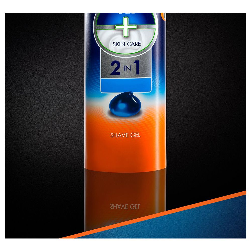 Гель для бритья fusion proglide sensitive 2-в-1 active sport Gillette, 170 мл