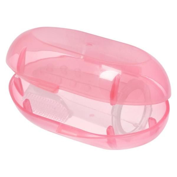 Зубная щетка силиконовая на палец Мир Детства