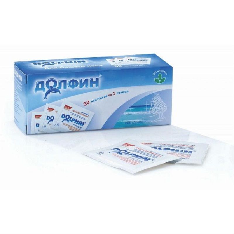 Средство для промывания носоглотки для взрослых Долфин пакет 2 г, 30 шт