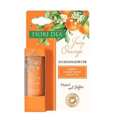 Бальзам для губ сочный апельсин защитный Fiori dea, 4.5 г