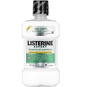 Ополаскиватель для полости рта Listerine Expert Защита от кариеса, 250 мл