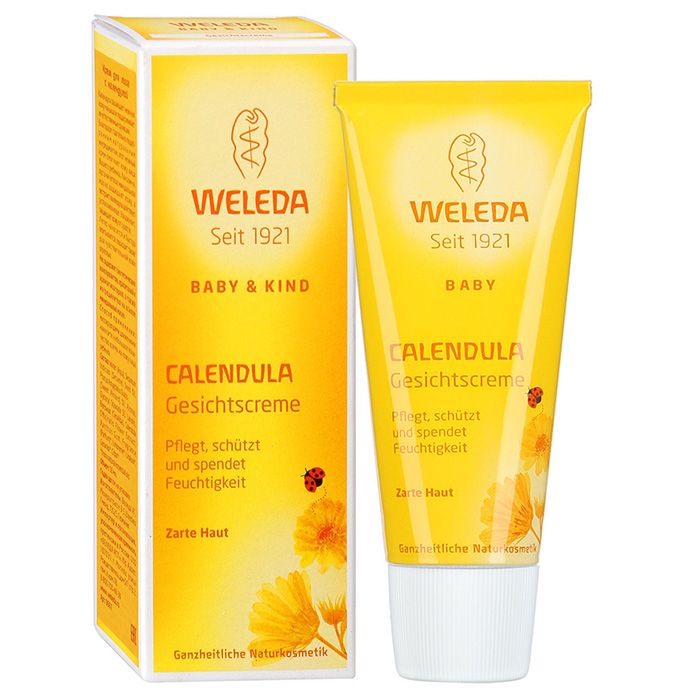 Крем для лица с календулой детский Weleda, 50 мл