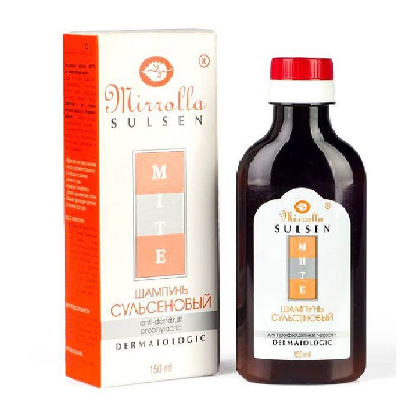 Шампунь мите сульсеновый против перхоти Миролла сульсен, 150 мл