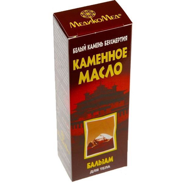 Бальзам для тела Каменное масло для суставов и позвоночника Медикомед, 75 мл