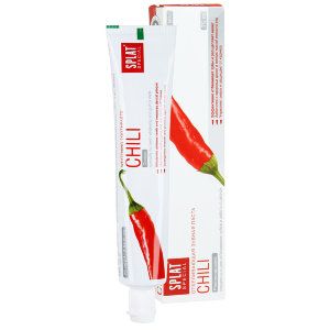 Зубная паста chili отбеливающая Splat, 75 мл