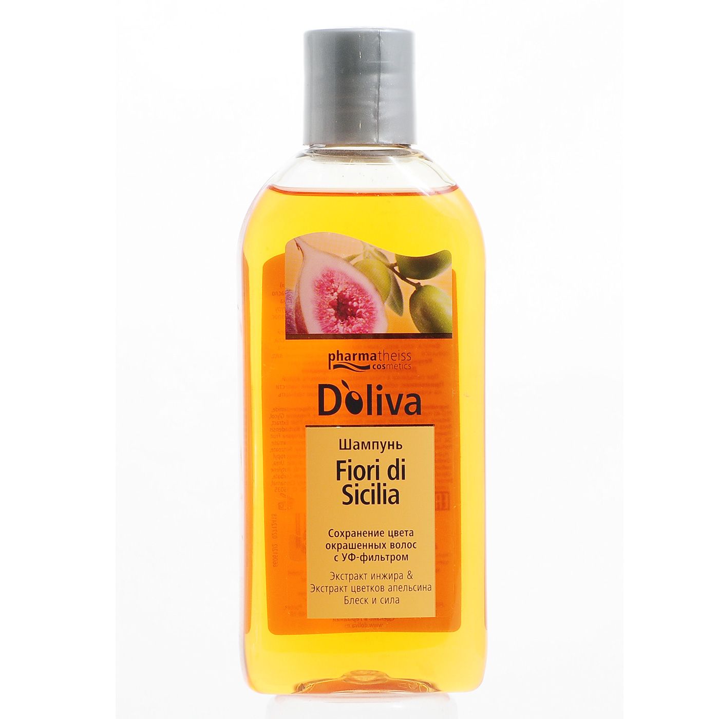 Шампунь Fiori di Sicilia для сохранения цвета окрашенных волос D'oliva, 200 мл