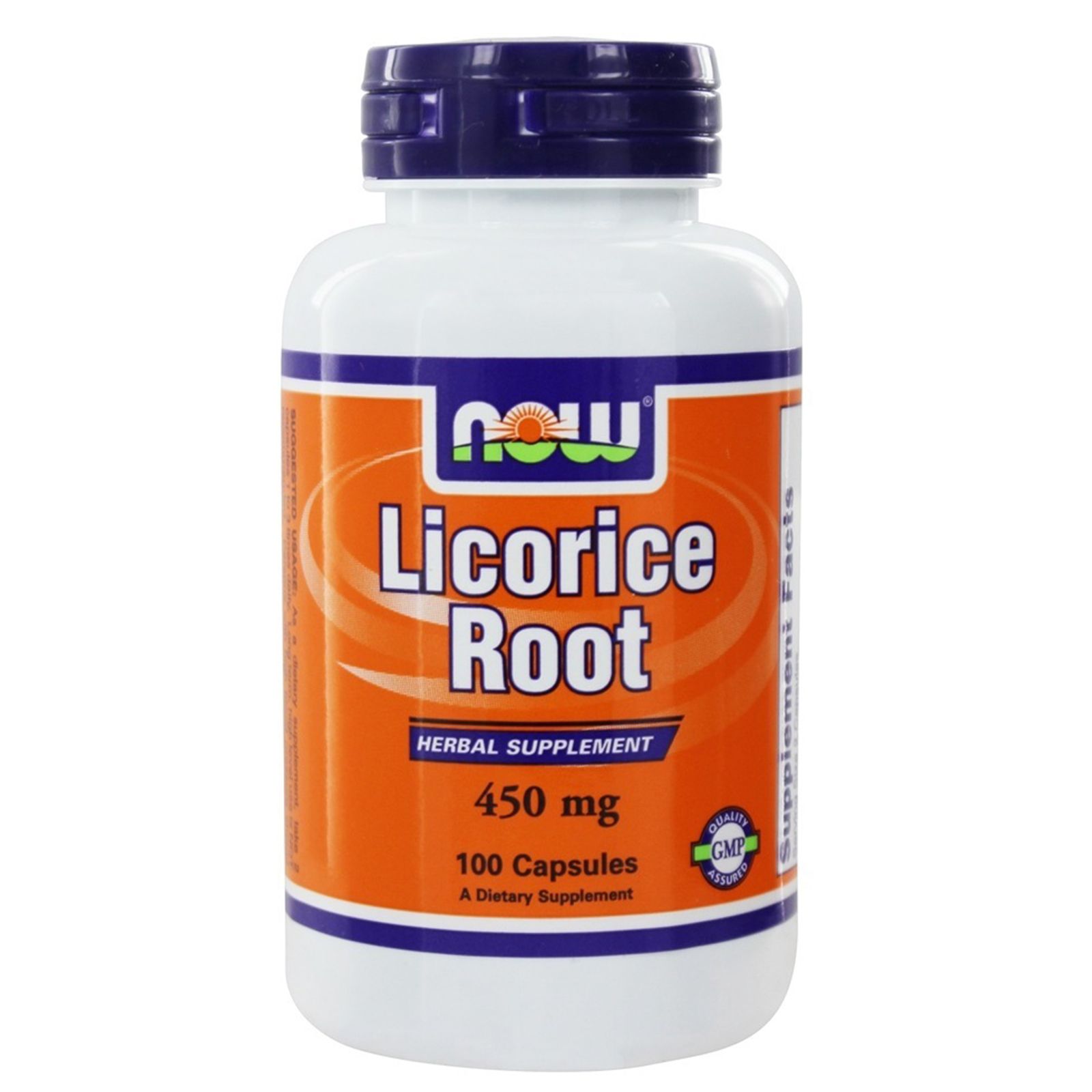 Licorice Root, Экстракт корня солодки, Желудочно-кишечный тракт, Now Foods, 450 мг, 100 капсул