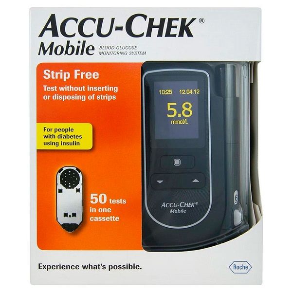 Глюкометр определение уровня  глюкозы в сыворотке крови, Accu-Chek®Mobile