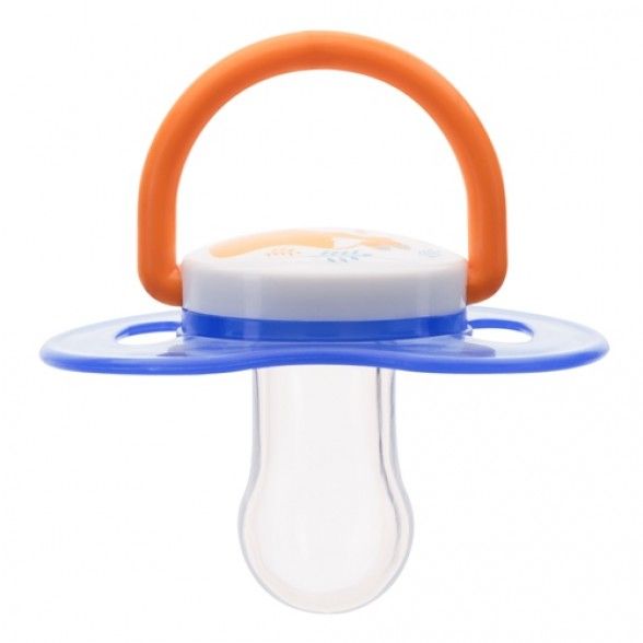 Пустышка силиконовая каплевидная "Лисенок" Курносики от 0 месяцев 13076