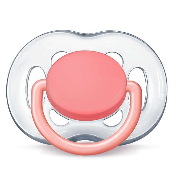 Силиконовая пустышка AVENT Freeflow 6-18 мес. (2 шт. в упаковке) SCF178/28