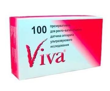 Презервативы для узи Viva, 100 шт