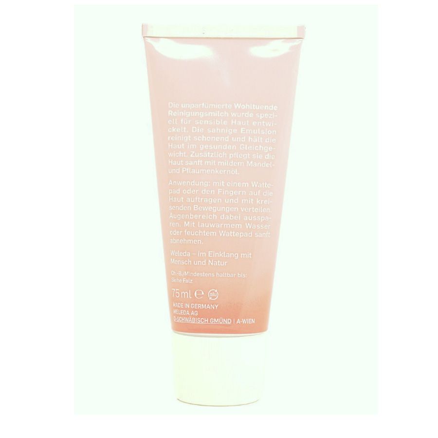 Молочко для лица миндальное деликатное очищающее Weleda, 75 мл