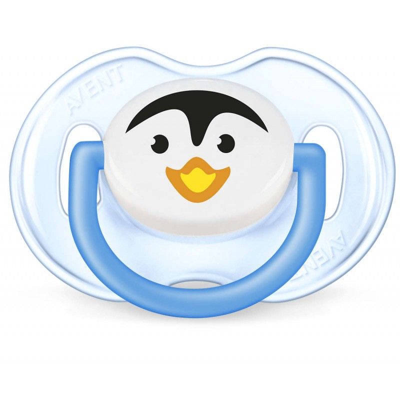 Пустышка силиконовая для мальчиков 0-6 месяцев Philips Avent, 2 шт