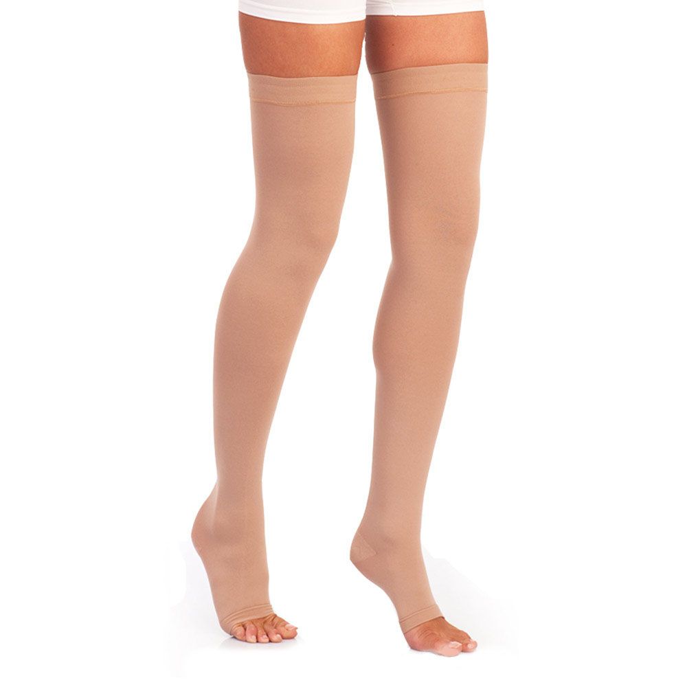 Компрессионные чулки Venoteks Classic 2C213 (2 класс компрессии) темно-бежевые размер L