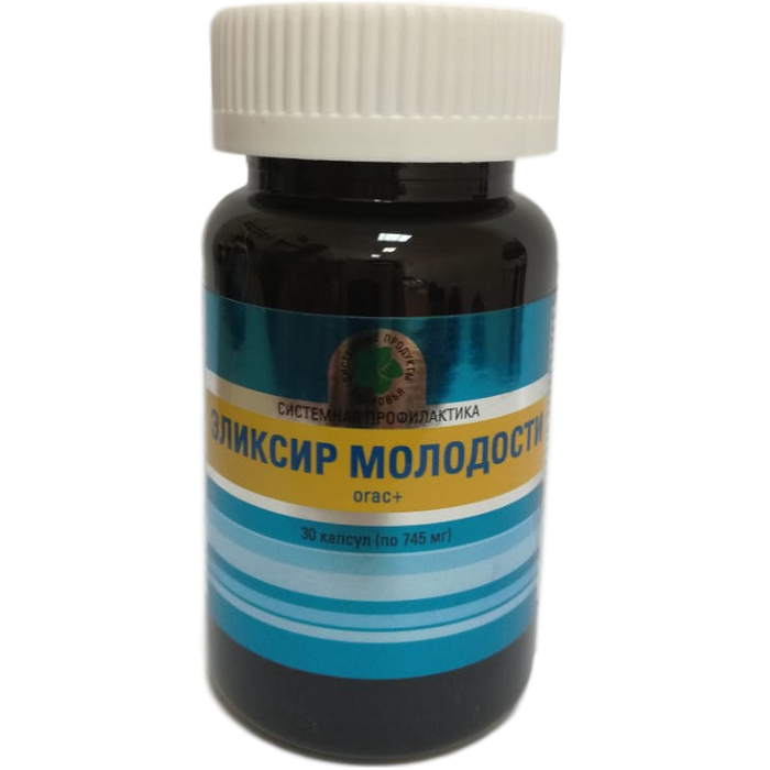 Эликсир Молодости Orac  Витамакс  Природный комплекс для омоложения натуральными средствами, 30 капсул