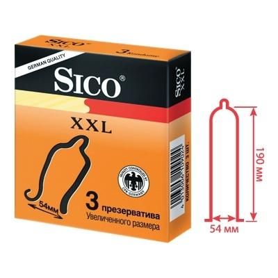 Презервативы xxl Sico, 3 шт