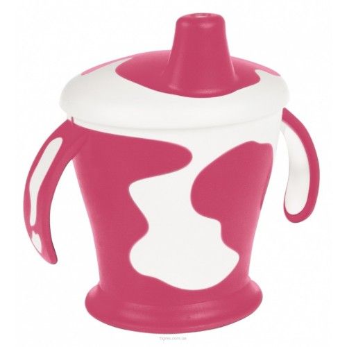 Чашка непроливайка с ручками Little Cow от 9 мес. Canpol Babies, 250 мл