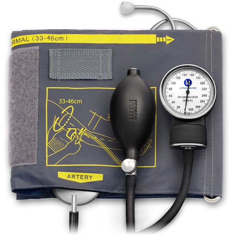 Тонометр ld-60 механический увеличенная манжета Little Doctor, 1 шт