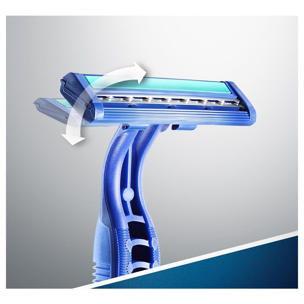 Бритвы одноразовые blue ii plus Gillette, 3 шт
