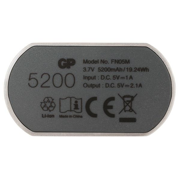 Аккумулятор электрический powerbank gpfn05mse 5000 mAh