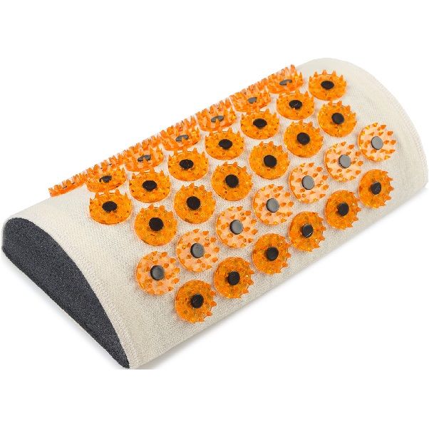 Тибетский магнитный аппликатор для шеи, желтый валик