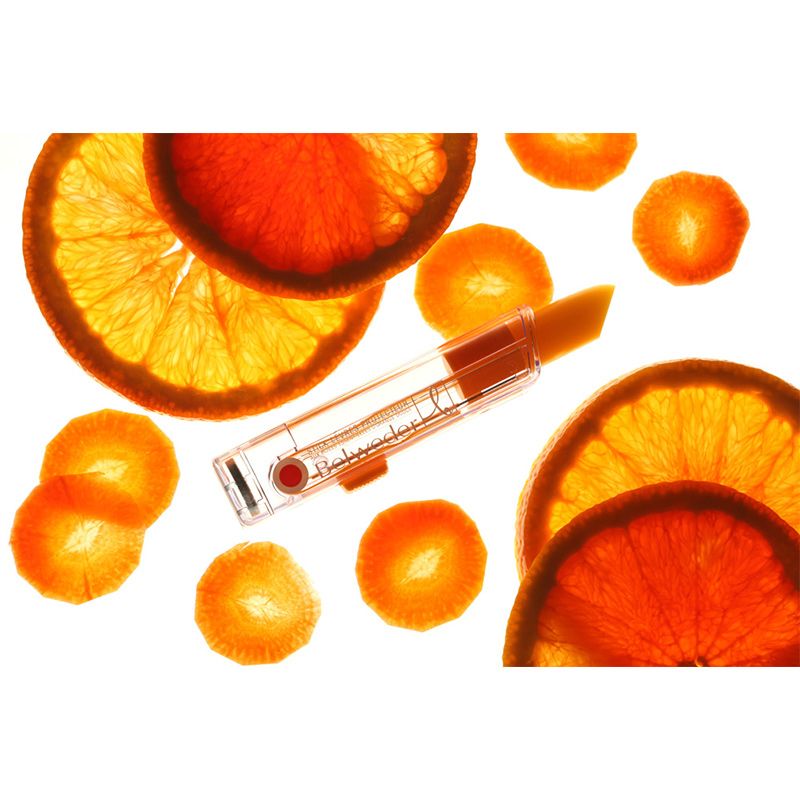 Бальзам для губ с маслом апельсина избавляет от ощущения стянутости Belweder, 4 г