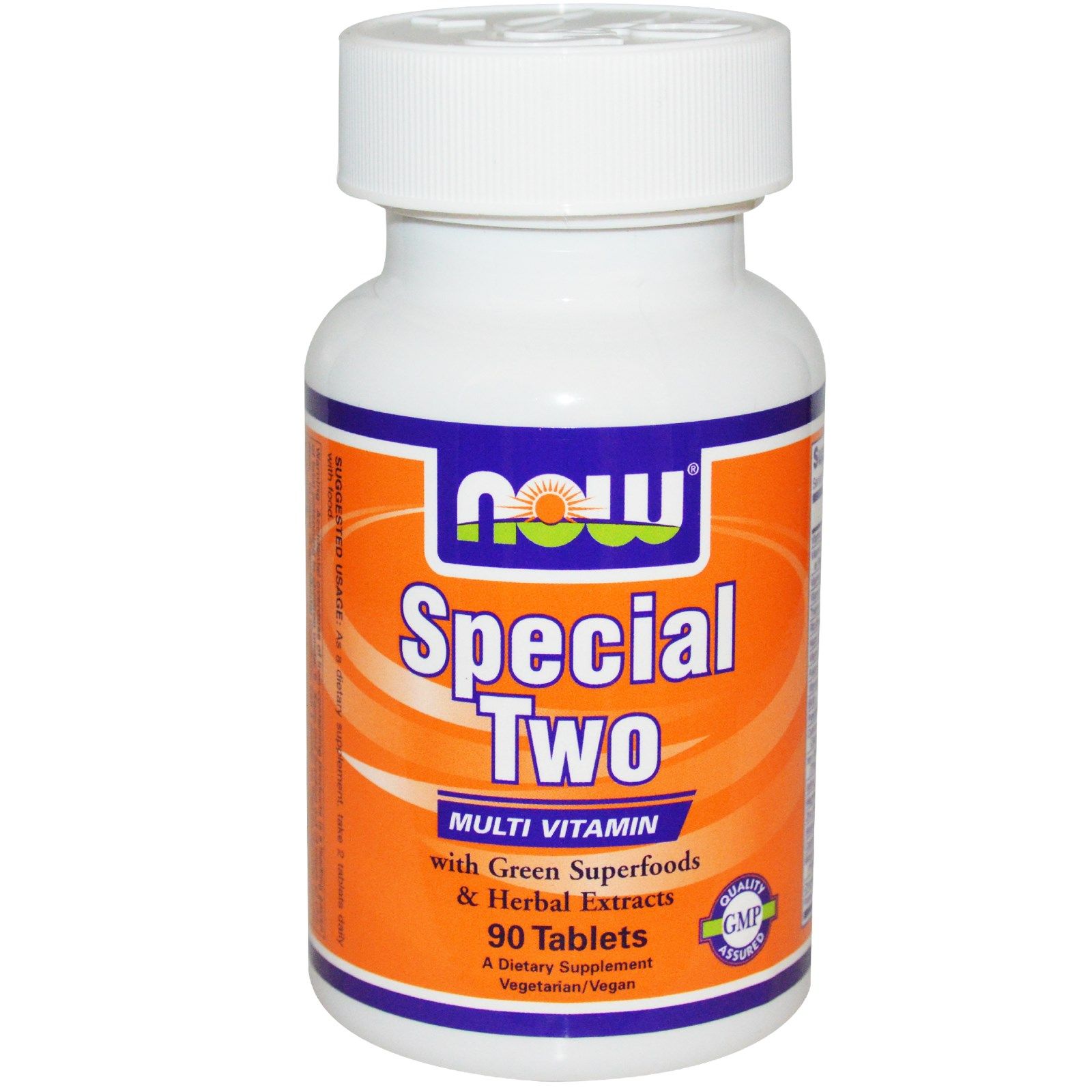 Special Two, Мультивитамины усиленная формула, Now Foods, 90 таблеток
