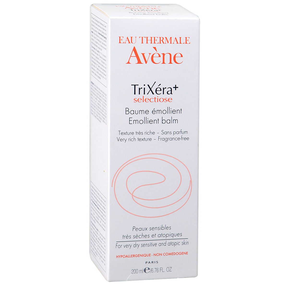 Бальзам смягчающий TriXera+Selectiose для лица и тела Avene, 200 мл
