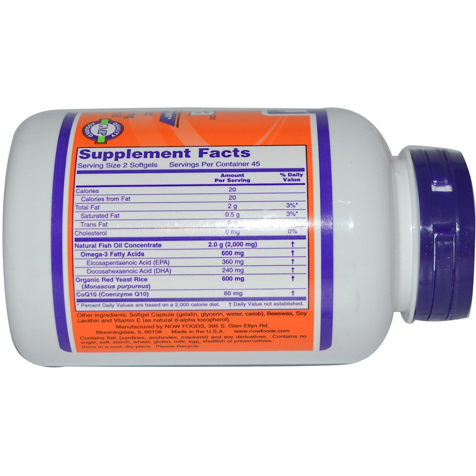 Red Omega  Красная Омега  Рыбий жир  Сердечно-сосудистая система  Now Foods, 90 капсул